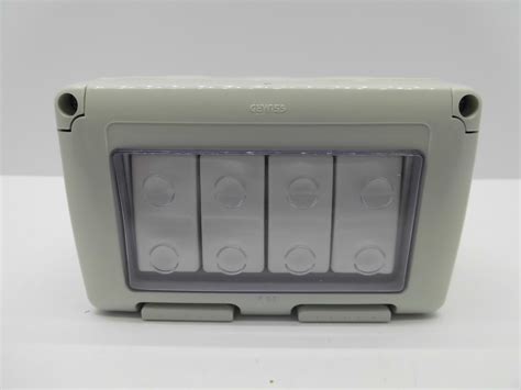 waterproof electrical switch box|4 gang weatherproof switch box.